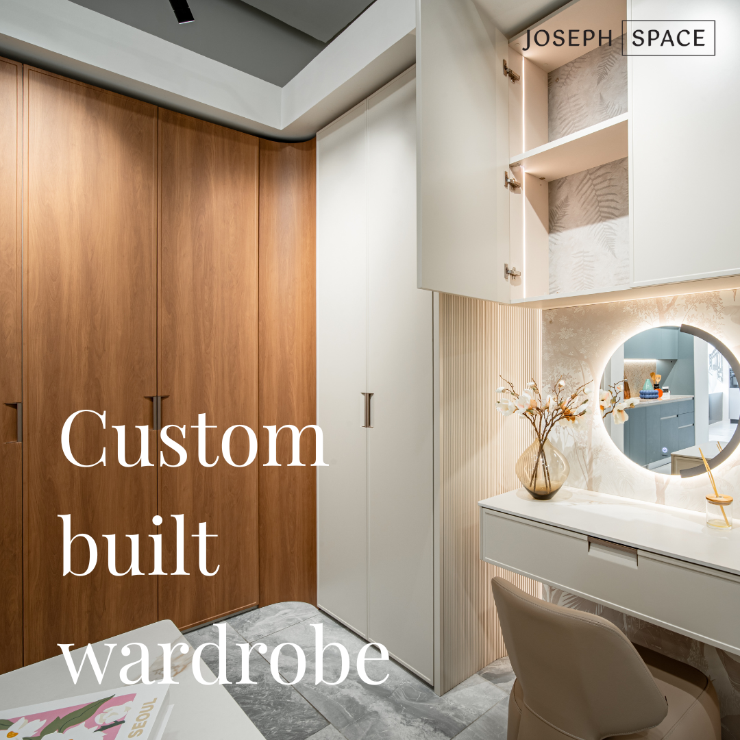 ตู้เสื้อผ้าฟิตอิน รุ่นโปรดของลูกค้า เชื่อมต่อจากครัวโมเดิร์นสู่งานฟิตอินทั้งหลัง โดย Joseph Space